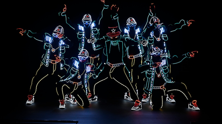 EDEKA U21 TeamAward Showact 2025 (Neon/LED-Performer)