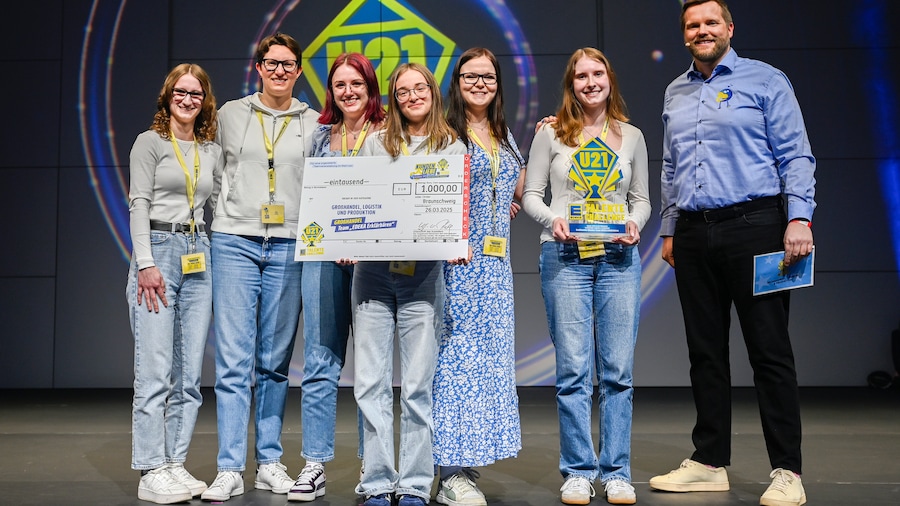 EDEKA U21 TeamAward 2025 Gewinnerteam aus dem Großhandel