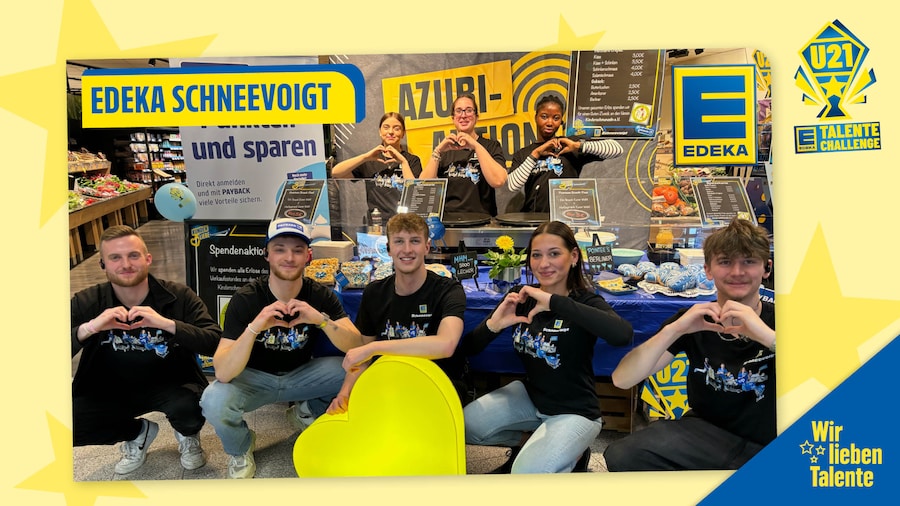 EDEKA U21 TeamAward 2025 Teamfoto EDEKA Schneevoigt