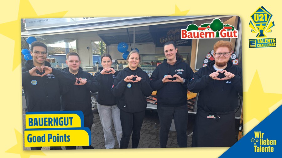 EDEKA U21 TeamAward 2025 Teamfoto Bauerngut 