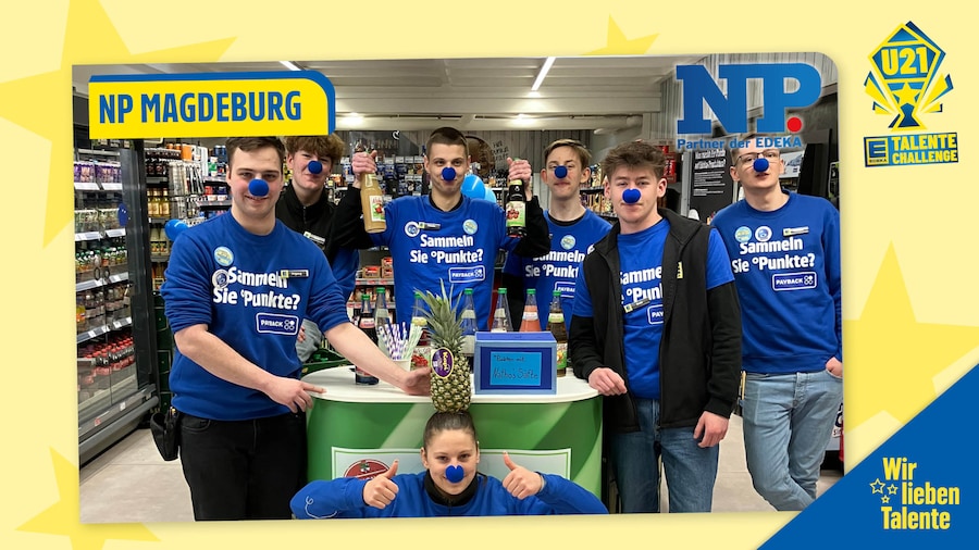 EDEKA U21 TeamAward 2025 Teamfoto NP Magdeburg