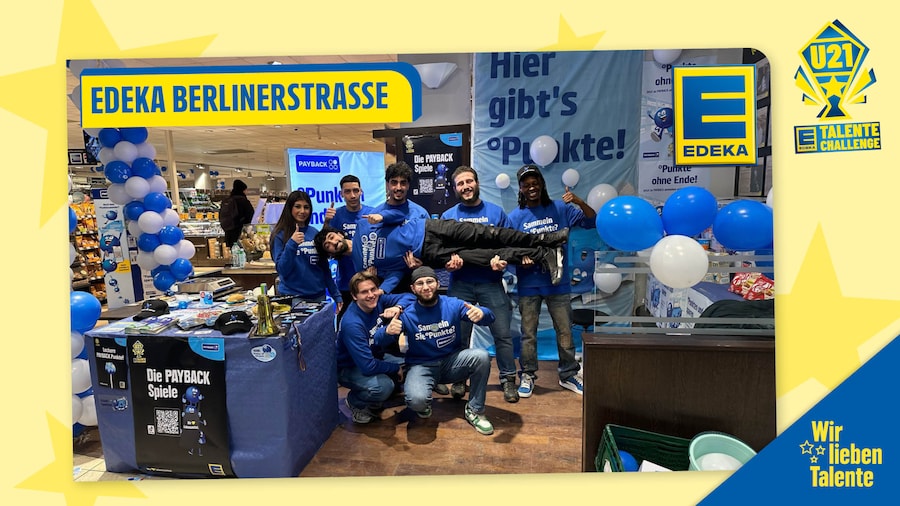 EDEKA U21 TeamAward 2025 Teamfoto EDEKA Berlinerstraße