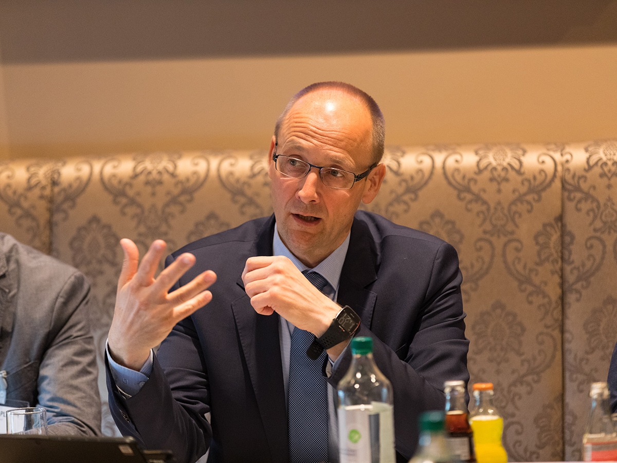 Pressegespräch Jahresabschluss Rosenkranz