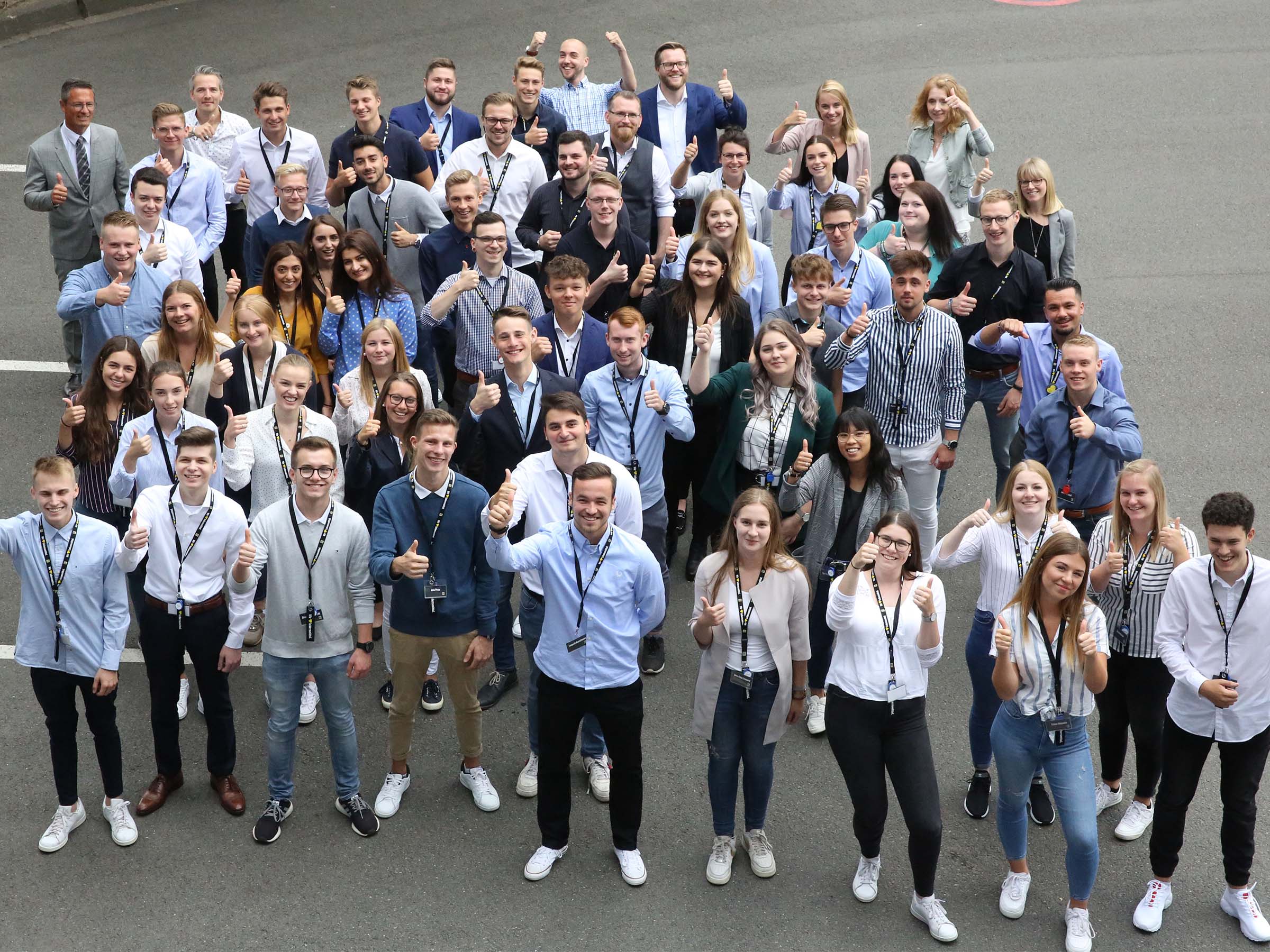 Begrüßung Azubis und Studenten 2019