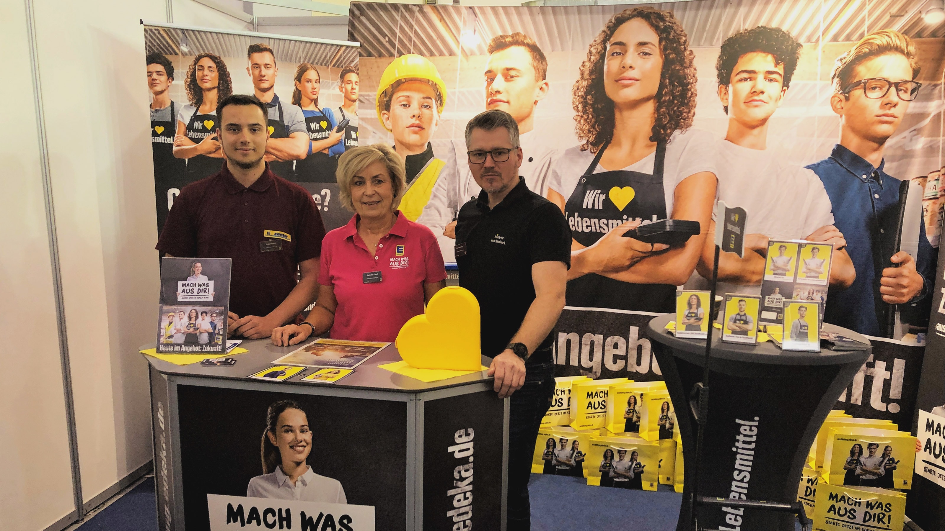 Stand bei Messe Karriere-Start Dresden