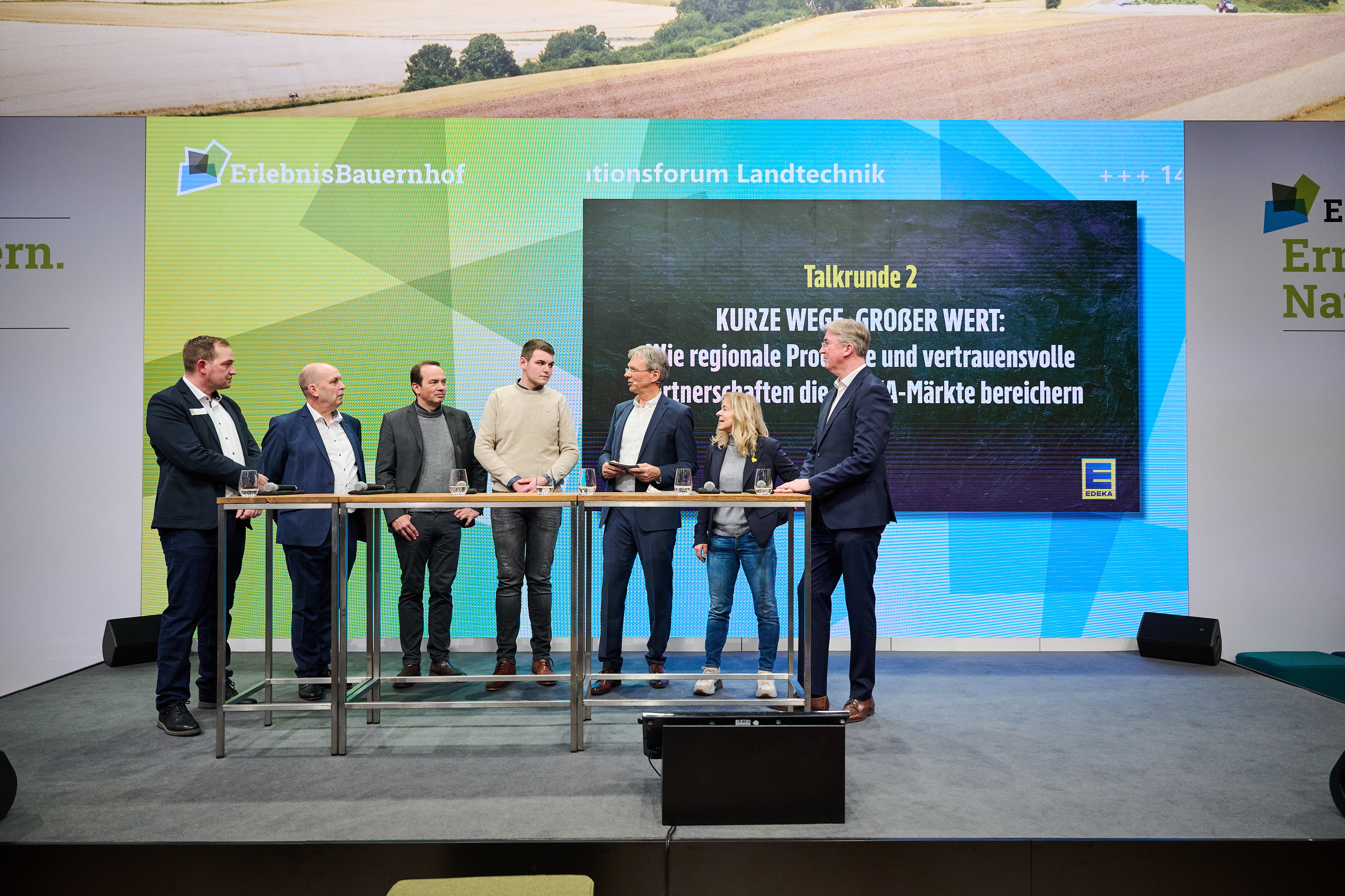Talkrunde, Grüne Woche, Landwirte