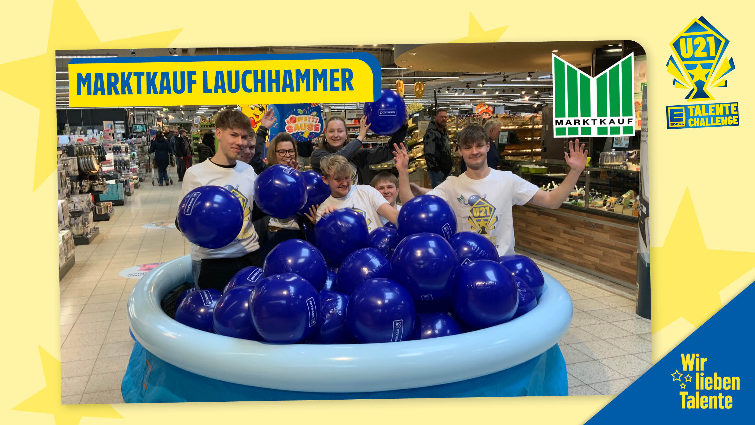 EDEKA U21 TeamAward 2025 Teamfoto MARKTKAUF Lauchhammer
