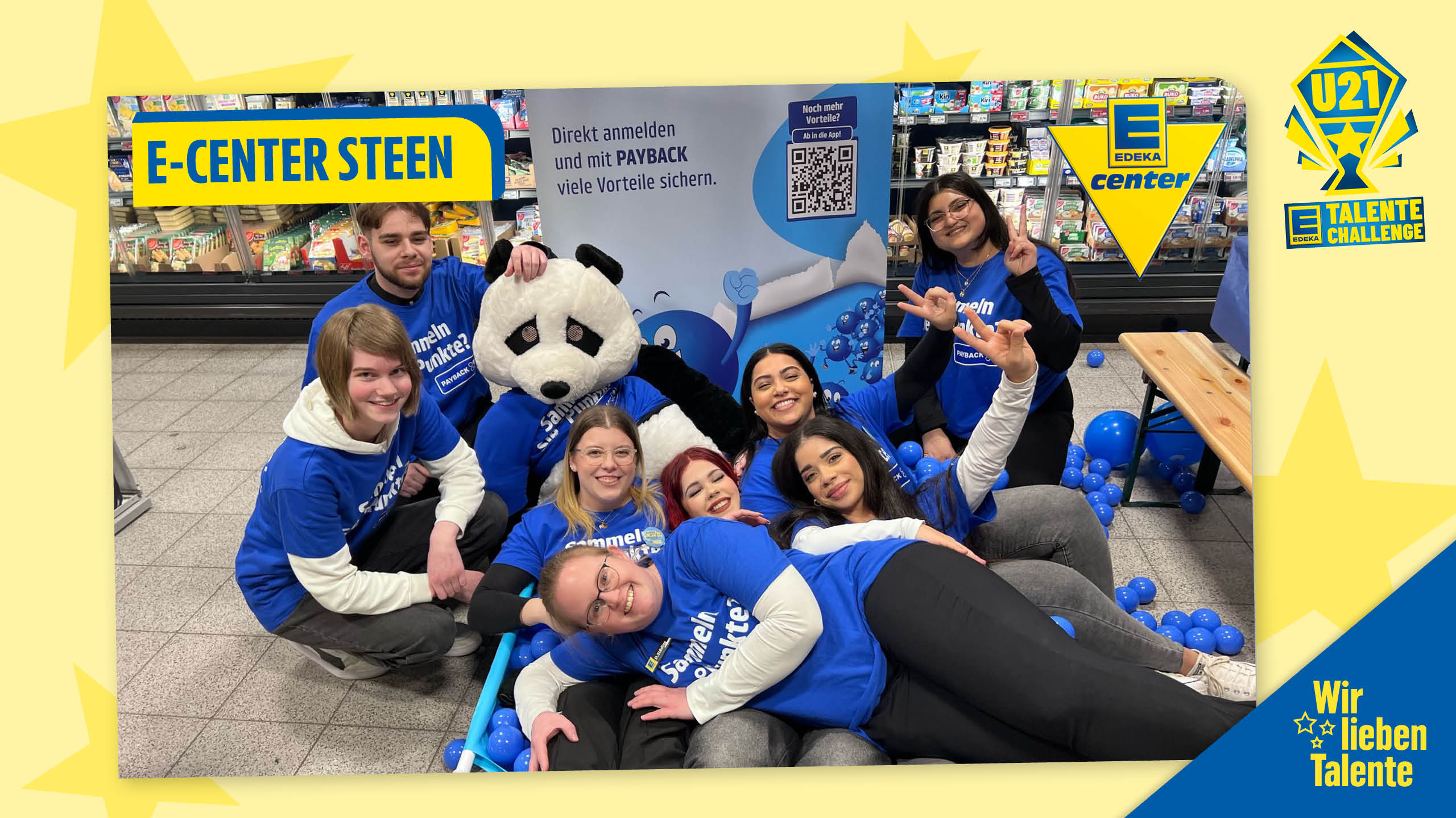 EDEKA U21 TeamAward 2025 Teamfoto EDEKA Center Steen