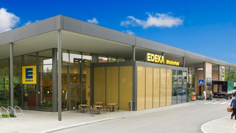 Außenansicht EDEKA-Markt