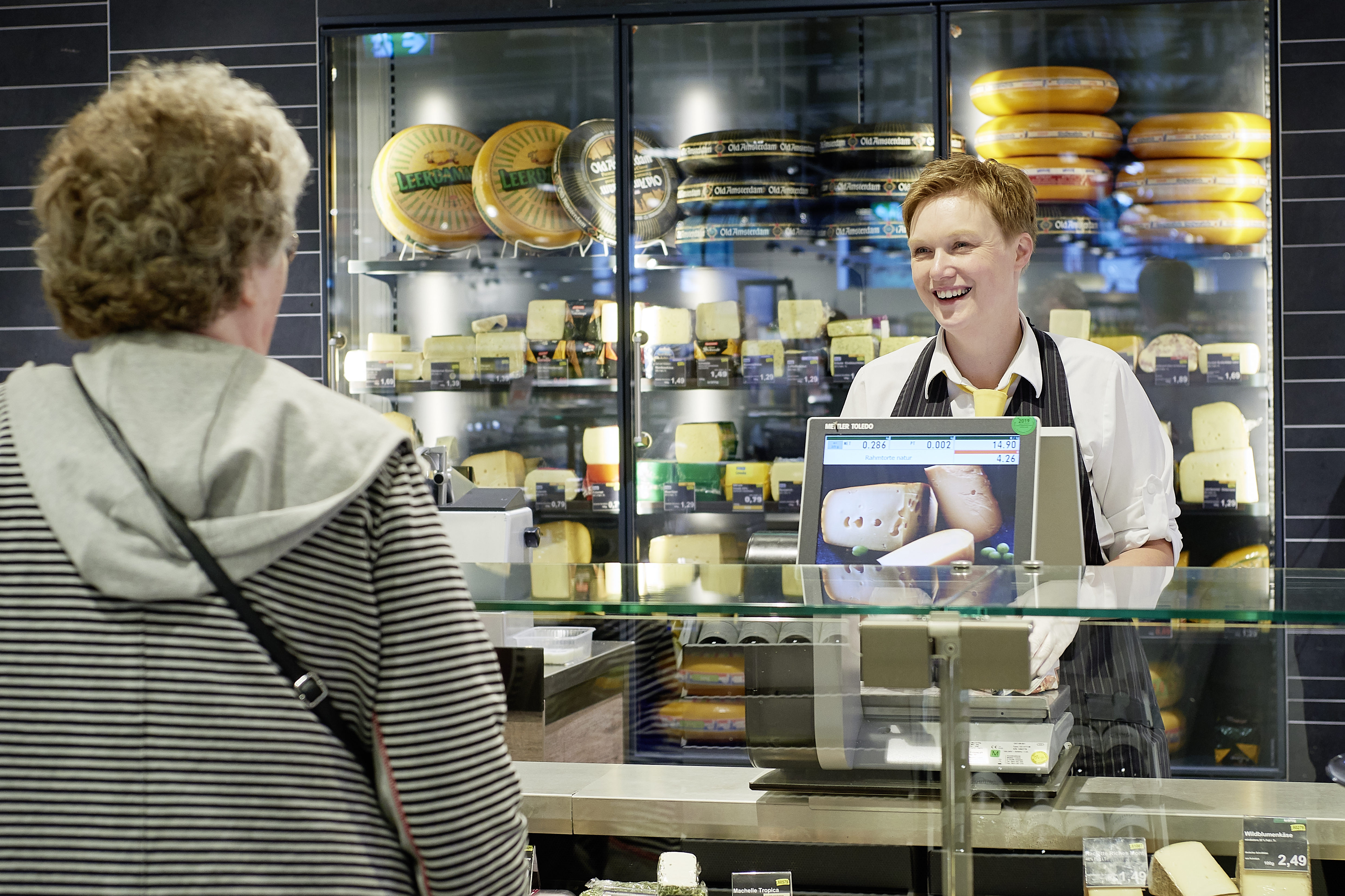 Käsetheke EDEKA Diepenau 