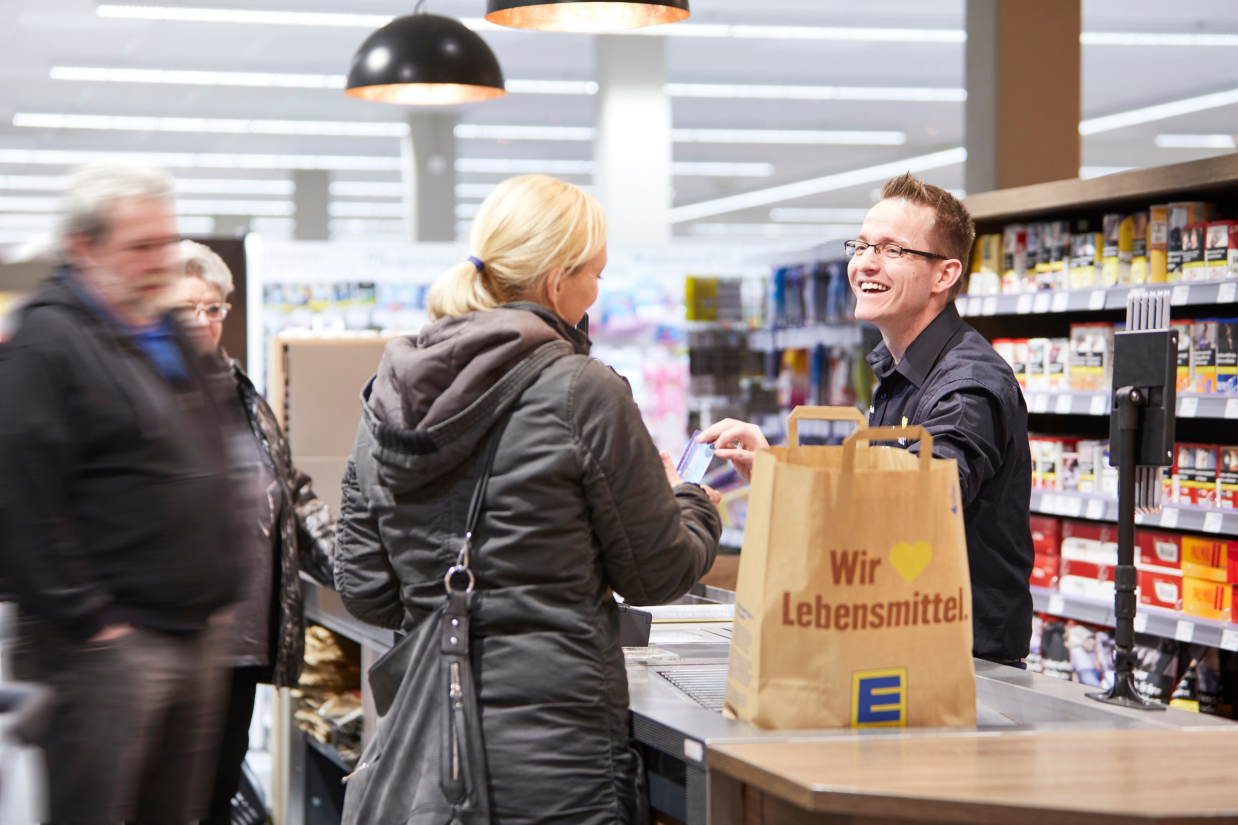 Kassenzone EDEKA Korb