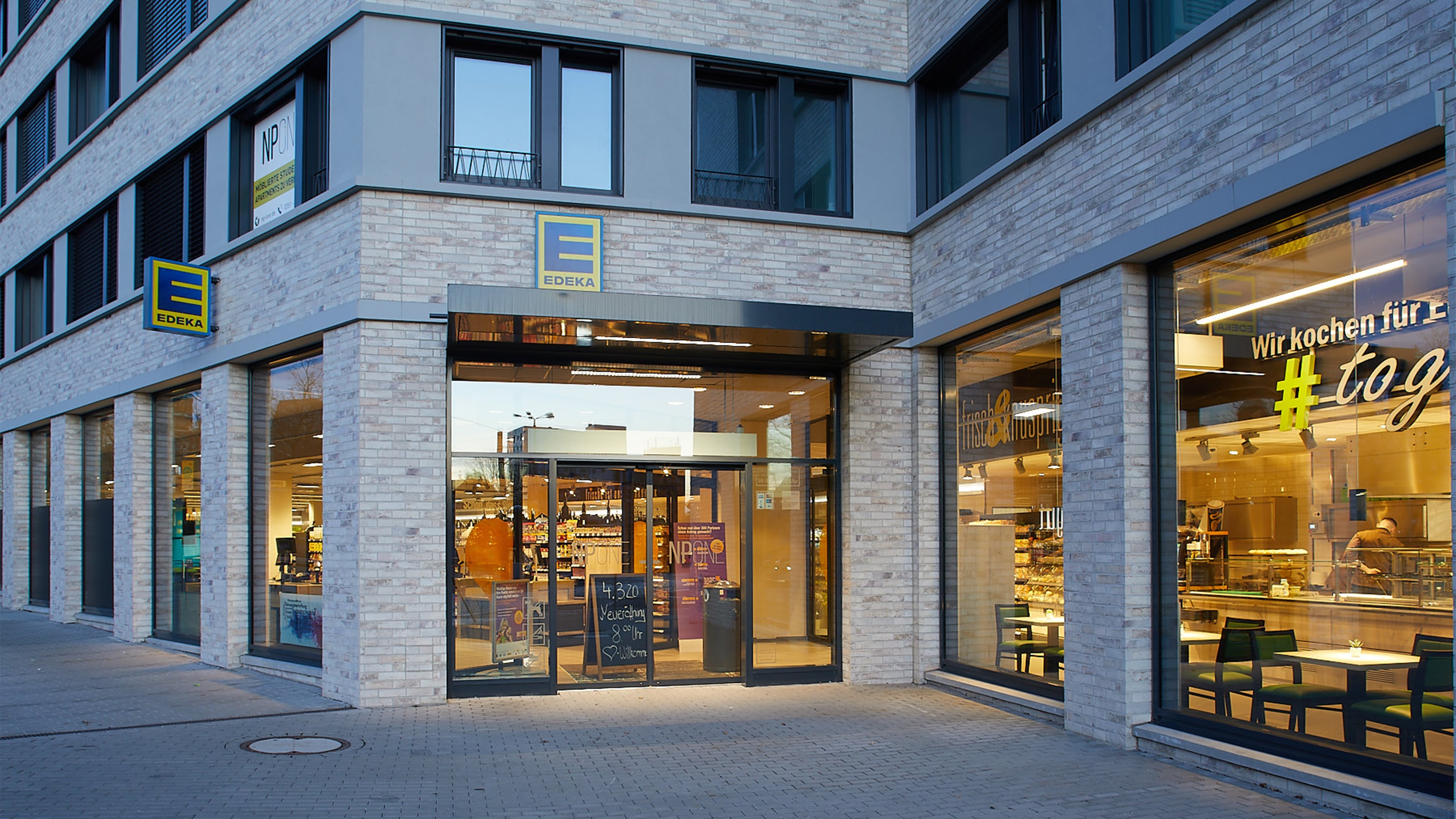 Marktansicht Edeka Kompaktmarkt