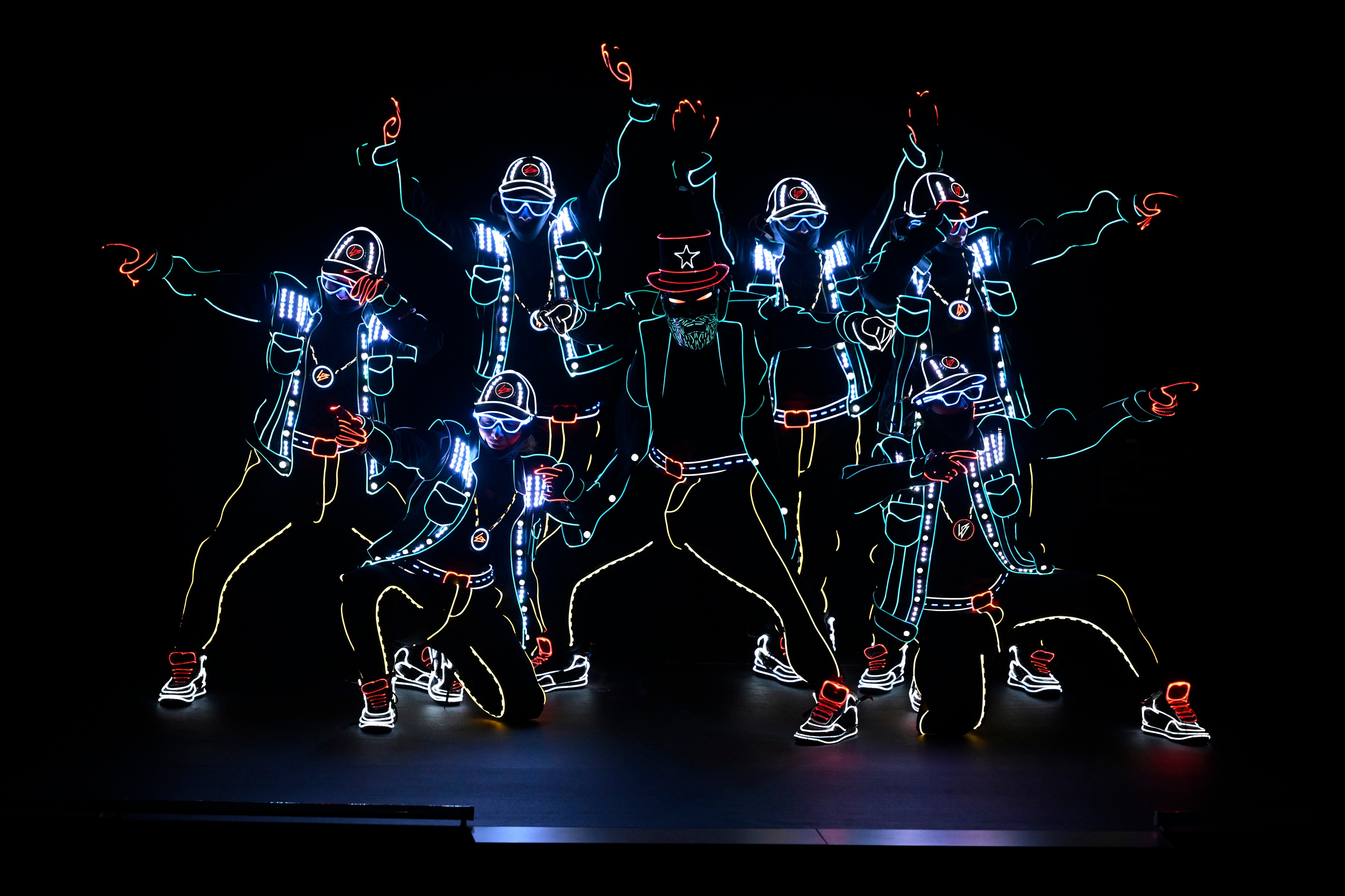 EDEKA U21 TeamAward Showact 2025 (Neon/LED-Performer)