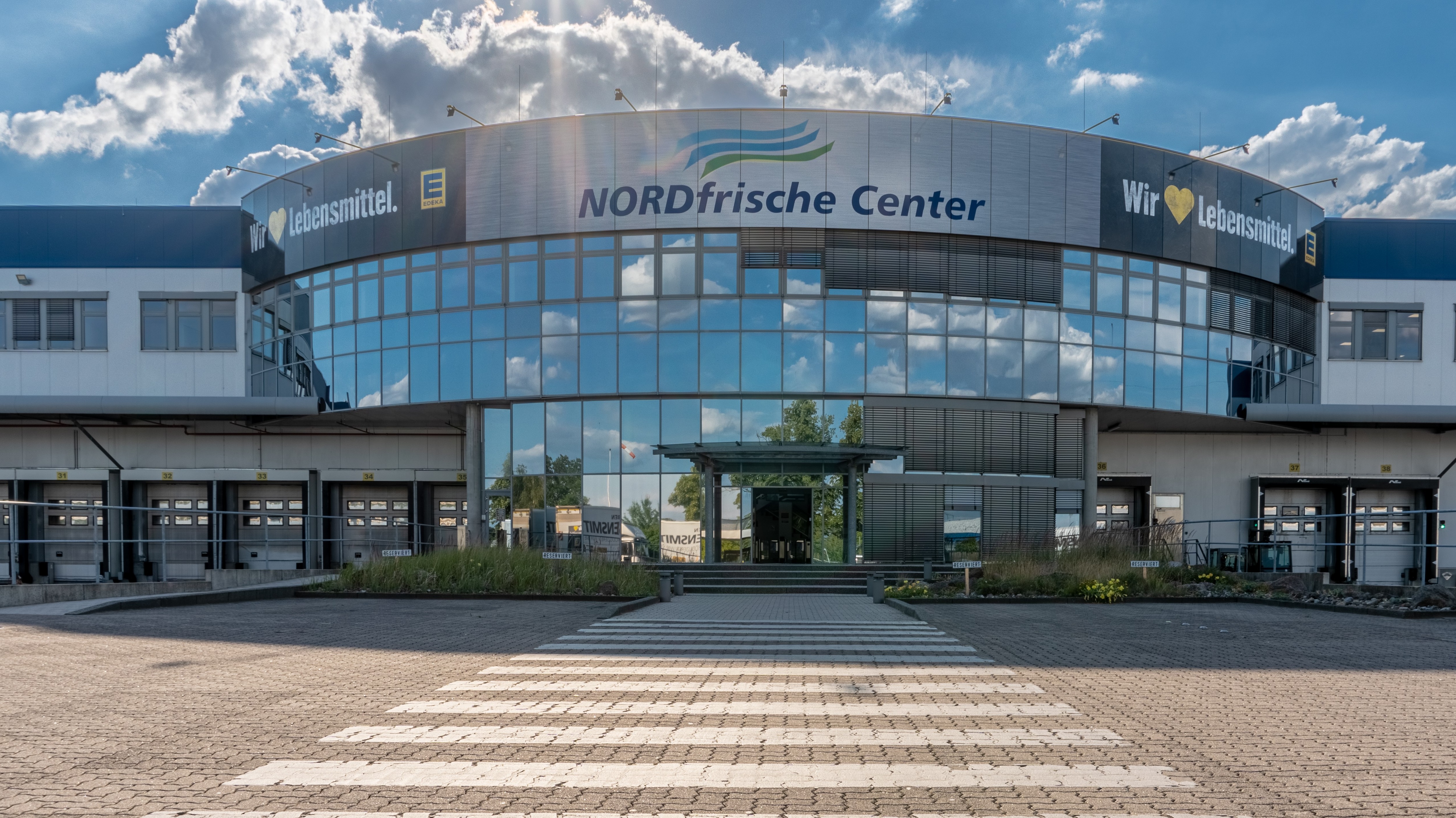 Außenansicht des NORDfrische Centers in Lüttow-Valluhn