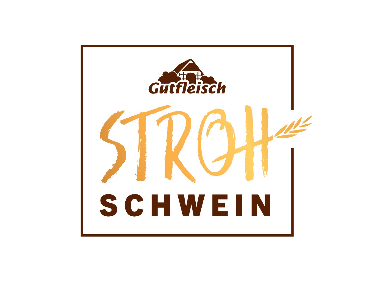 Logo der Regionalmarke Gutfleisch Strohschwein