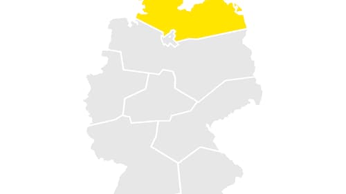 EDEKA Wissensportal - Deutschlandkarte Region N