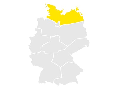 EDEKA Wissensportal - Deutschlandkarte Region N