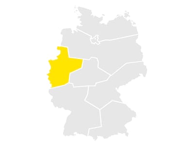 EDEKA Wissensportal - Deutschlandkarte Region RR