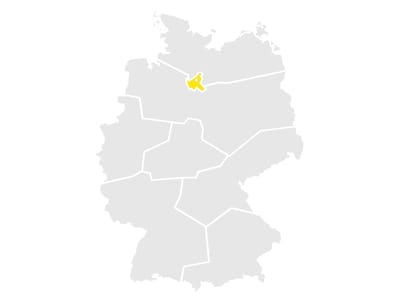 EDEKA Wissensportal - Deutschlandkarte Region EZ