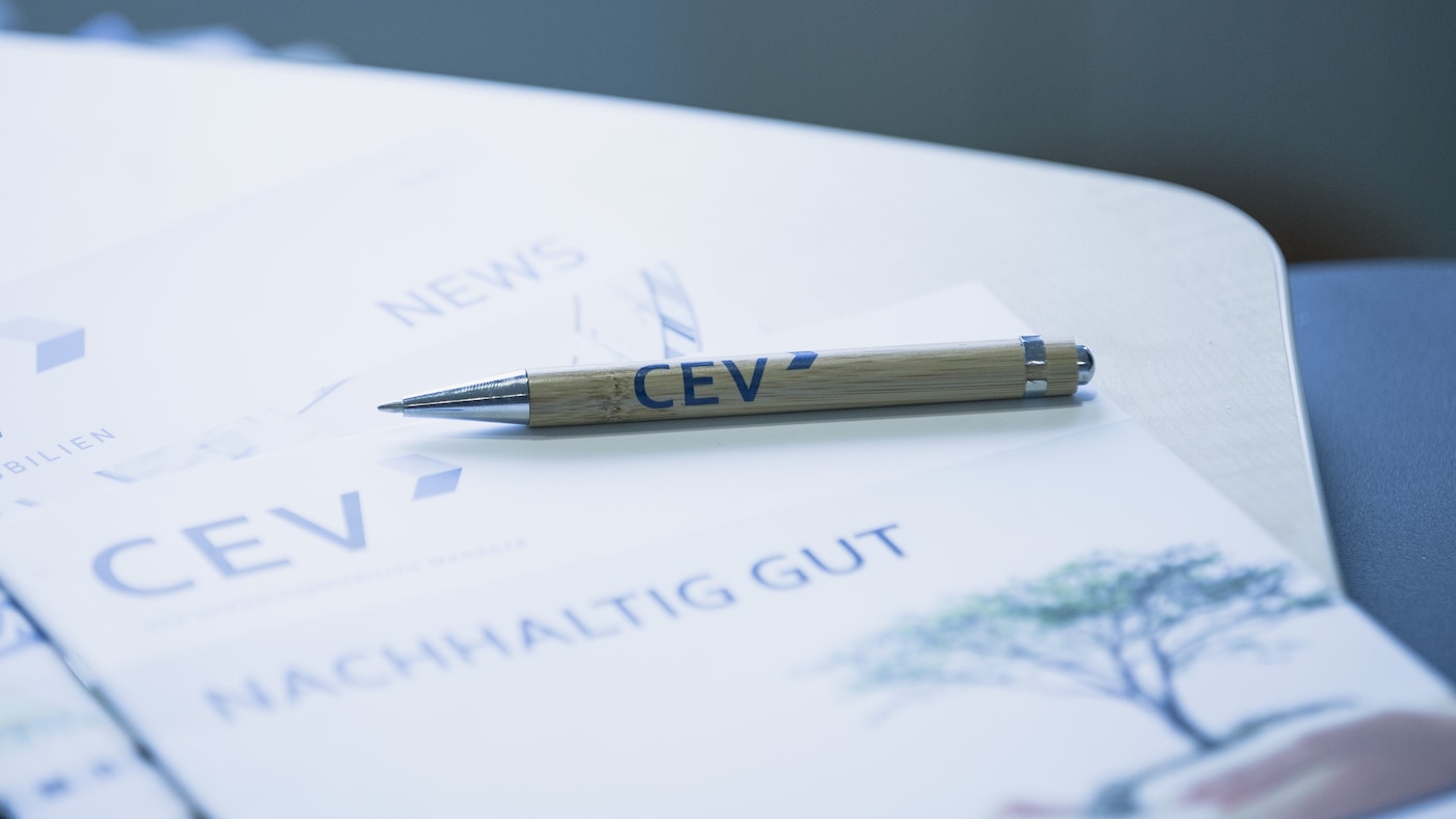 Stift mit CEV Logo