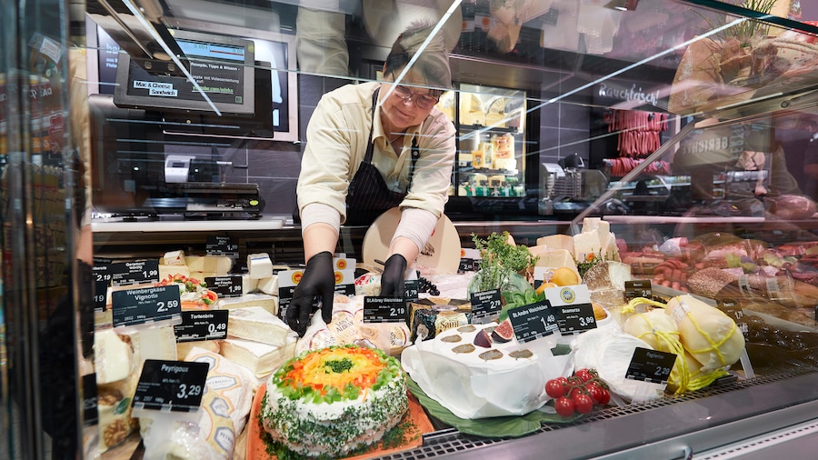 Käsetheke EDEKA Remchingen