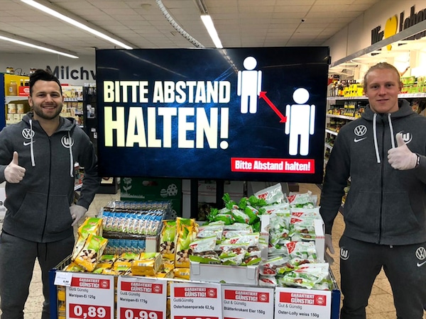 EDEKA Minden-Hannover sponsort den VfL Wolfsburg