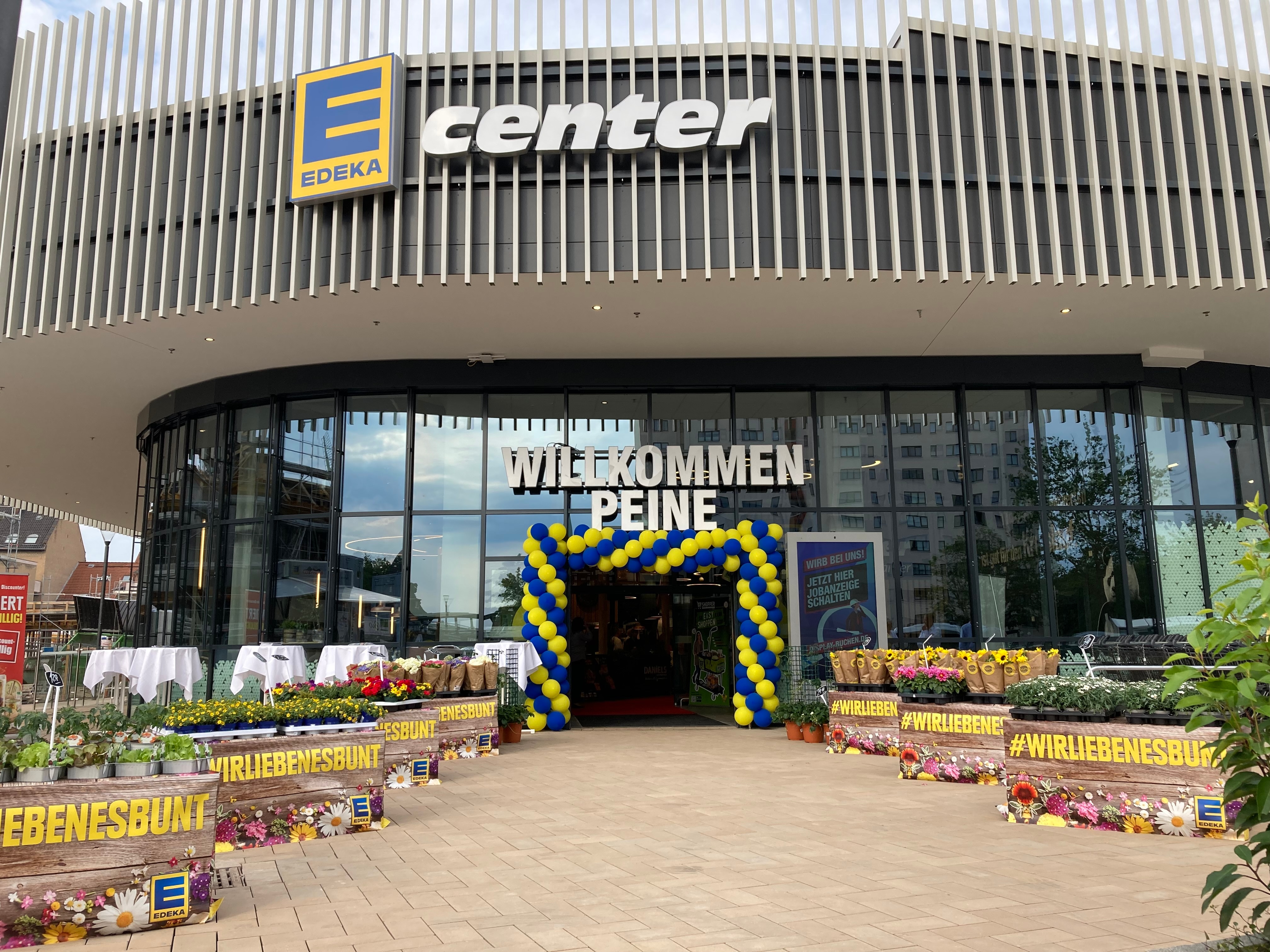 EDEKA Center im Herzen der Peiner Innenstadt erffnet am 8. Juni