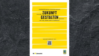 Titel des EDEKA Nord Geschäftsberichts 2023 