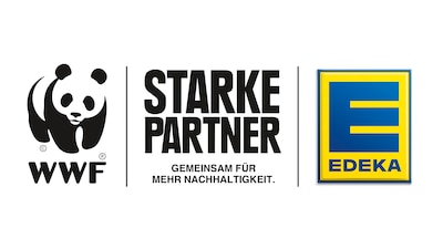 Partnerschaftslogo von EDEKA und WWF
