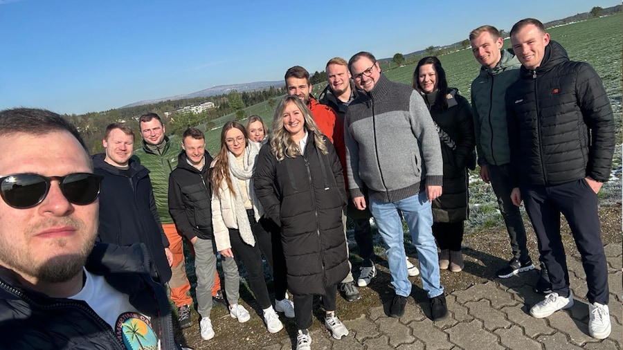 Gruppenfoto Jungkaufleute