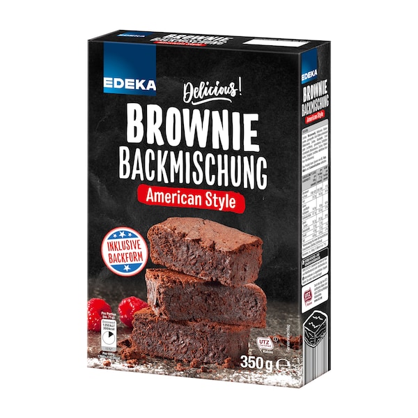 Edeka Brownie Backmischung