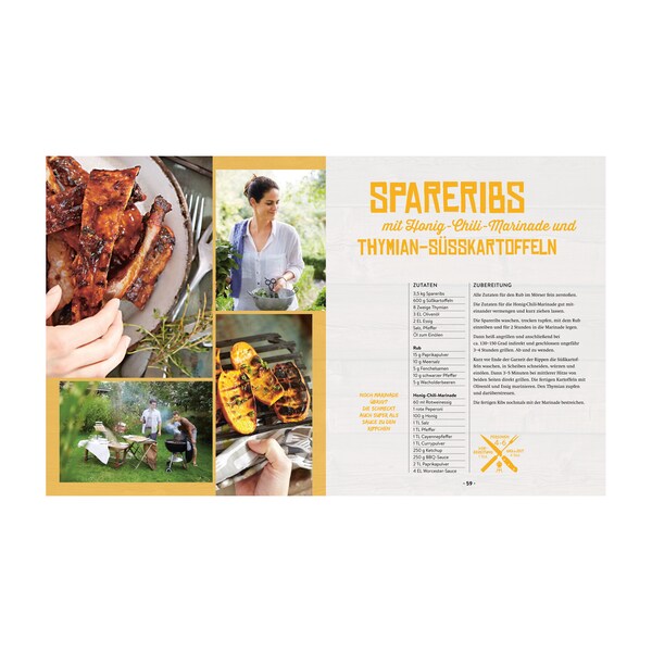 Grillbuch Seite 58 59