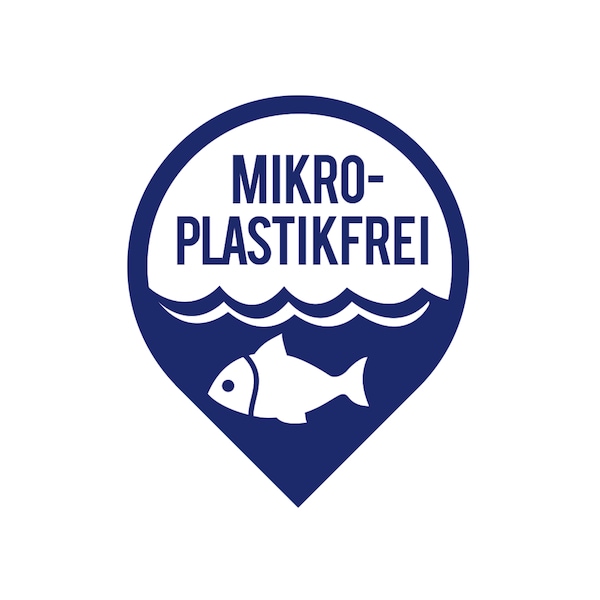 Mikroplastikfrei-Siegel