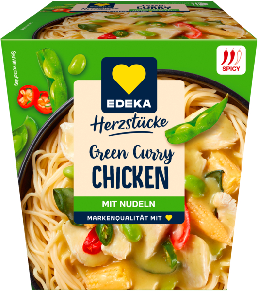 EDEKA Herzstcke Green Curry Chicken