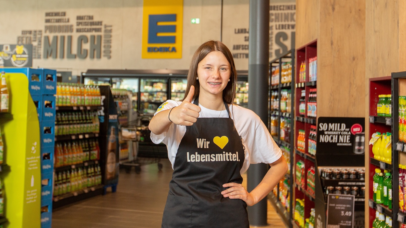 Azubi-Hero der EDEKA Südbayern Emily