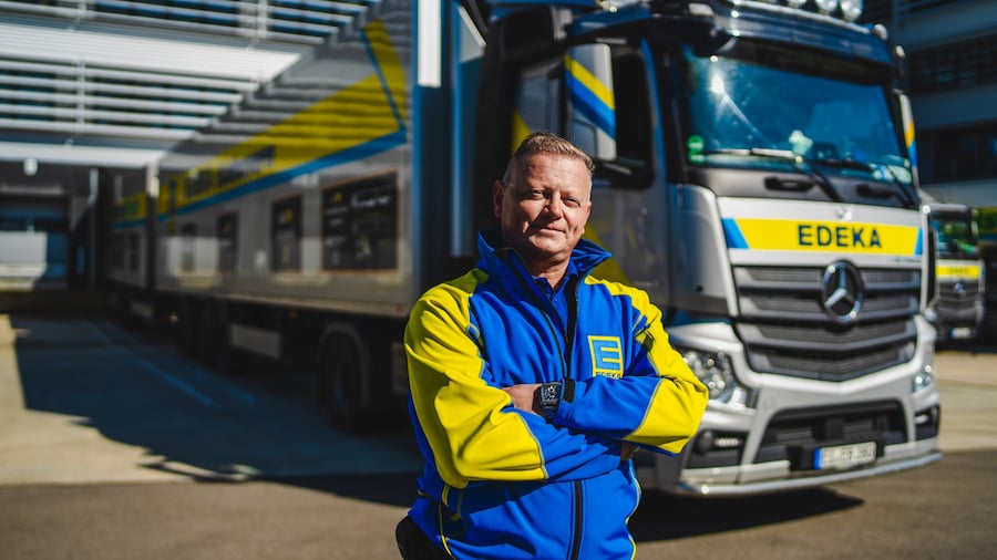 Berufskraftfahrer der EDEKA Südbayern