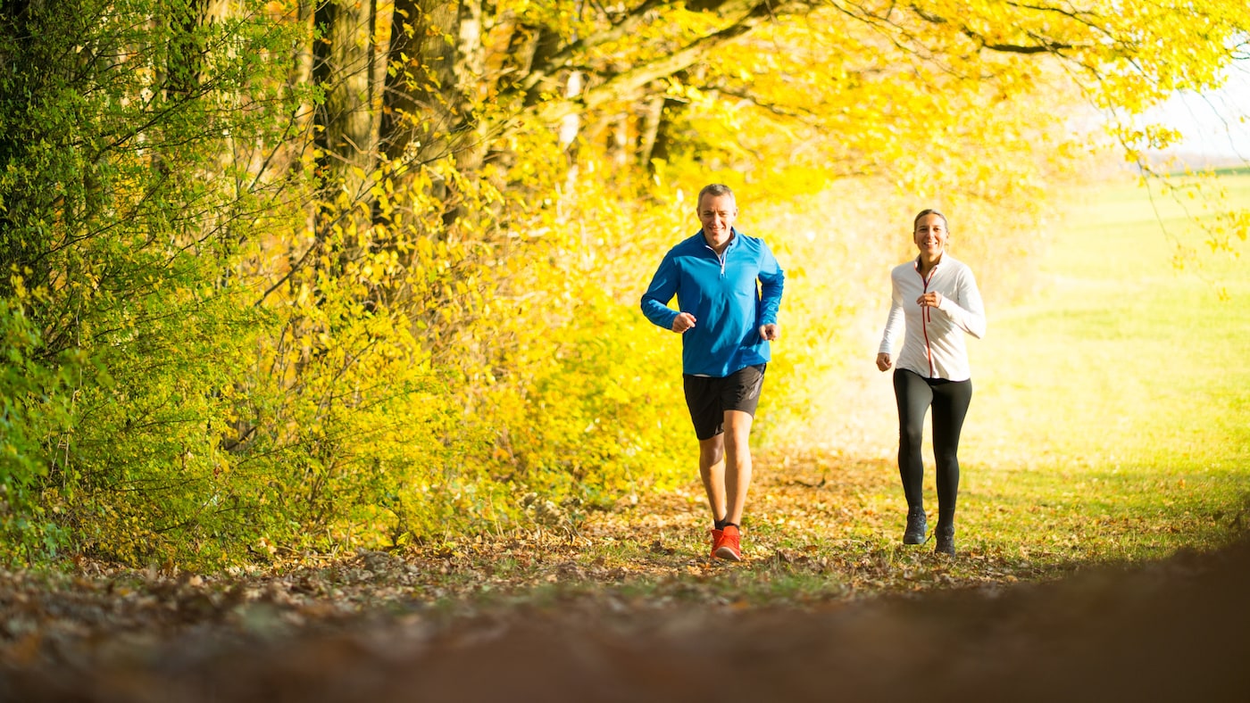 Laufen hält gesund