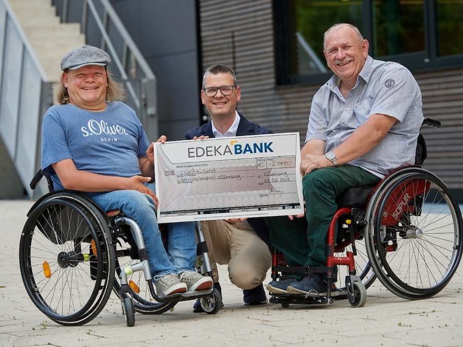 Behindertensportverein Offenburg Spende EDEKA Südwest