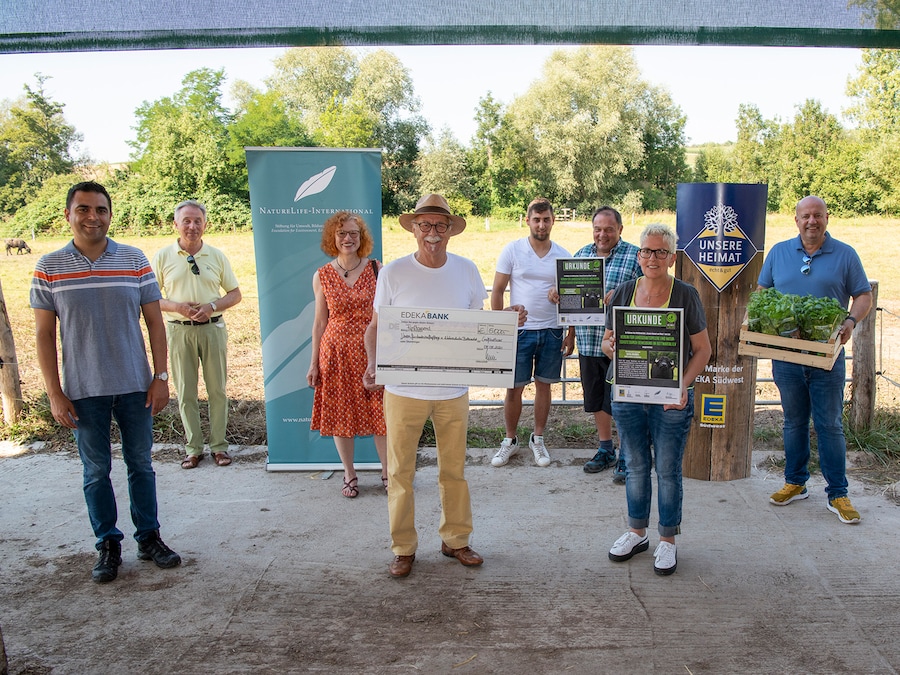 EDEKA Südwest: Verein für Landschaftspflege und Naturschutz durch Beweidung im Bottwartal erhält Auszeichnung