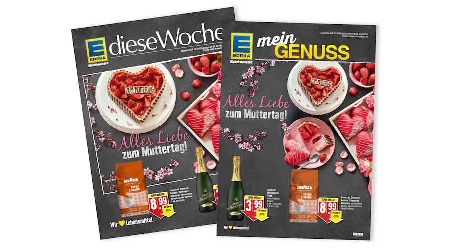 EDEKA Südwest Jahresbericht 2020 Marketing Flugblatt Prospekt Mein Genuss