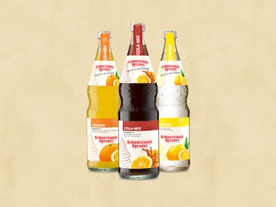 EDEKA Südwest Schwarzwald-Sprudel Mineralwasser Quelle Pure Klassiker Cola Mix Orange Zitrone Limonade