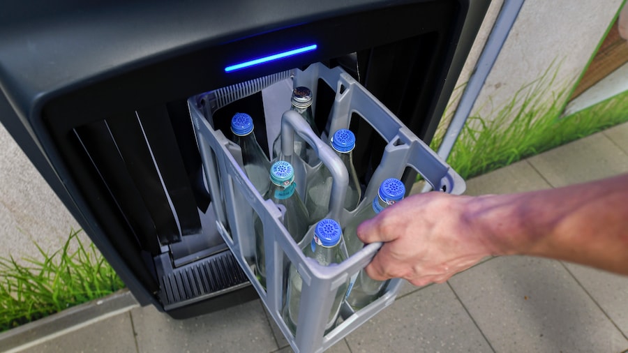 Pfandautomat, Mehrwegkiste, Glasmehrwegflasche