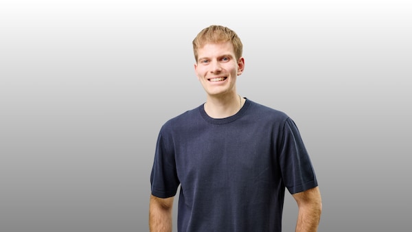 Ben Bäckermann im Portrait