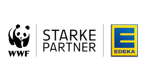 Partnerlogo WWF und EDEKA
